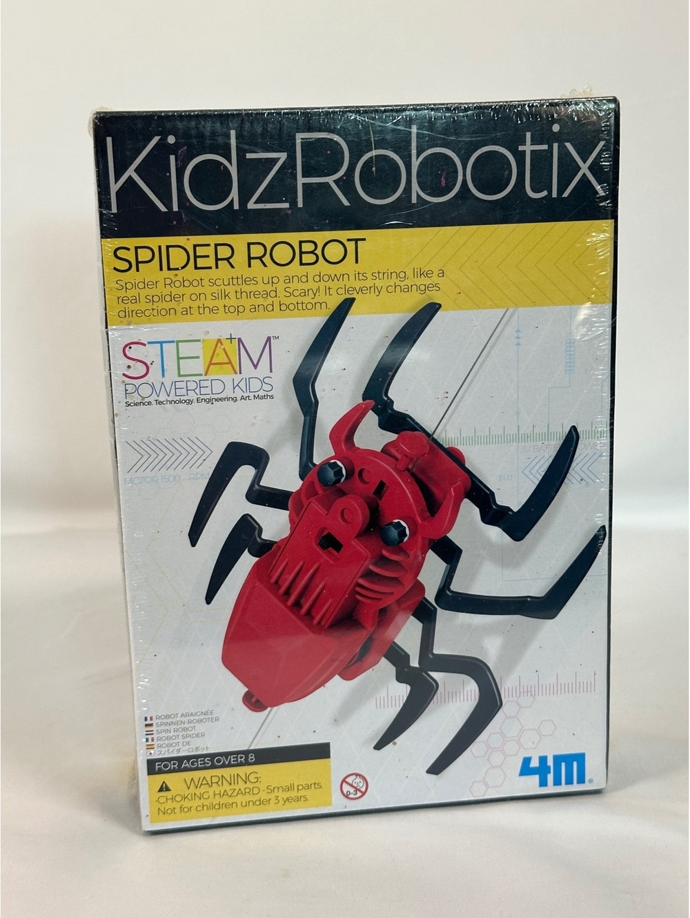 KidzRobotix Spider Robot STEM Educational Kit